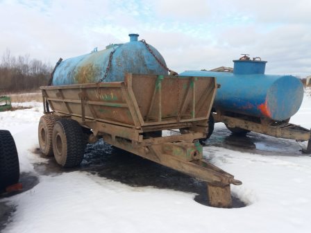 Машина для внесения твёрдых органических удобрений МТТ-9, 2011 г.в.