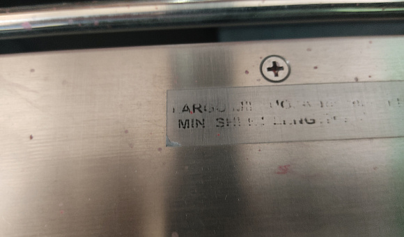 Лот № 12. Принтер каплеструйный VIDEOJET 7000, инв. № 00209. Оборудование и инвентарь