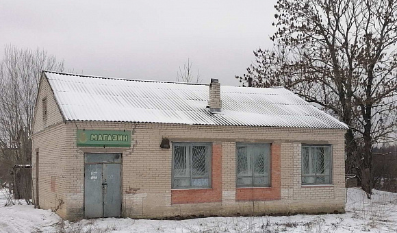 Неиспользуемое здание магазина Неиспользуемое здание магазина