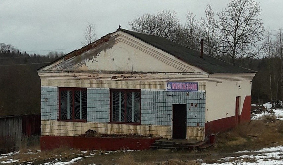 Неиспользуемое здание магазина Неиспользуемое здание магазина