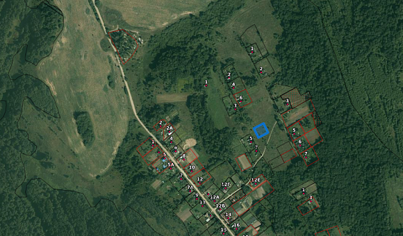 Лот №1. Земельный участок с кадастровым № 221288501601000134 площадью 0,15 га по адресу: Витебская обл., Витебский р-н, Туловский с/с, д. Огородники, ул. Южная, 10 