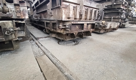 Лот №121. Форма ПСД 60-12-30 инв. №00001042, размеры 5,98х0,3х1,18 м.	