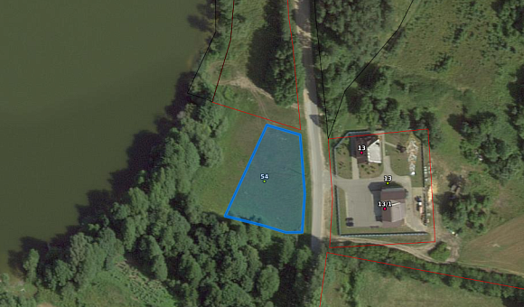 Лот№3. Земельный участок с кадастровым № 220886014101000350 площадью 0.1966 га по адресу: Витебская обл., Браславский р-н, Опсовский с/с, аг. Опса, ул. Молодёжная, 54 Лот№3. Земельный участок с кадастровым № 220886014101000350 площадью 0.1966 га по адресу: Витебская обл., Браславский р-н, Опсовский с/с, аг. Опса, ул. Молодёжная, 54