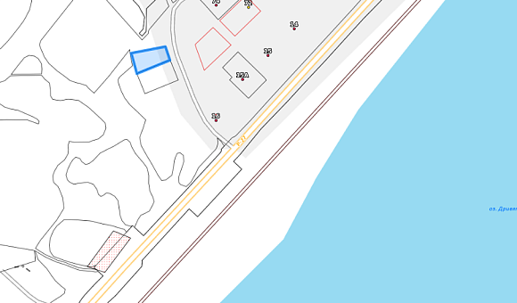 Лот№3. Земельный участок с кадастровым № 220885606501000120 площадью 0.1207 га по адресу: Витебская обл., Браславский р-н, Межанский с/с, д. Красносельцы, ул. Приозёрная, 19 для строительства и обслуживания одноквартирного жилого дома.