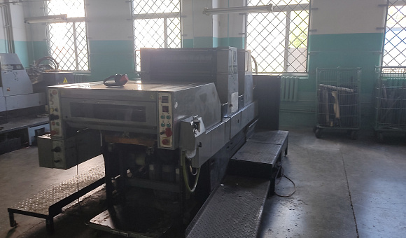 Лот № 2. Машина для офсетной печати POLLY-725PR, инв. № 00215. Оборудование и инвентарь