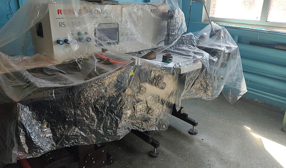 Лот № 7. Машина для инспекции, перемотки и продольной резки полотна Rotocontrol RSH340, инв. № 00334. Лот № 7. Машина для инспекции, перемотки и продольной резки полотна Rotocontrol RSH340, инв. № 00334.