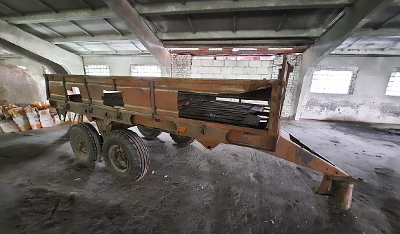 Разбрасыватель органических удобрений РОУ-6