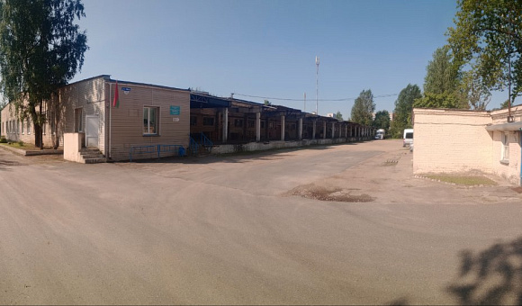 Лот №1. Административно-складское здание, проходная, гараж, сарай