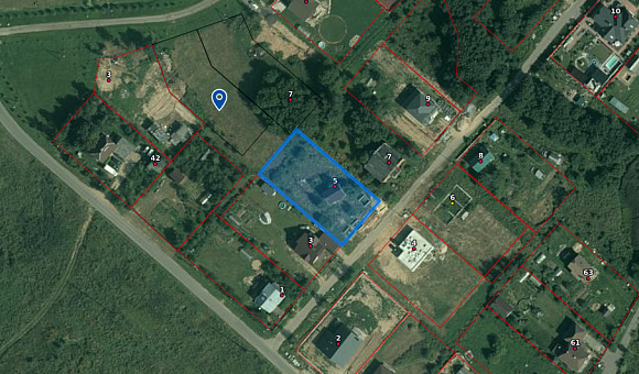 Лот№4. Земельный участок с кадастровым № 240100000001054906 площадью 0.1495 га по адресу: Витебская обл., г. Витебск, пер. 3-й Билевский, 5 для строительства и обслуживания одноквартирного жилого дома. 