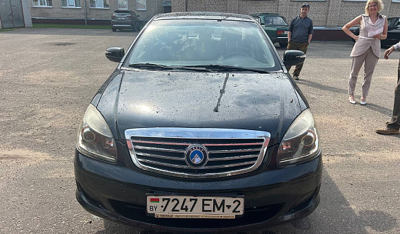 Лот № 1. GEELY SC7, год выпуска 2013, цвет – черный