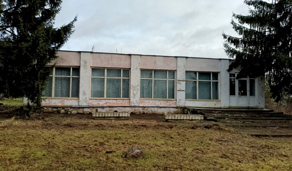 Сельский клуб. Адрес: Витебская область, Верхнедвинский район, Бельковщинский с/с, аг. Бельковщина, ул. Ленинская, 30