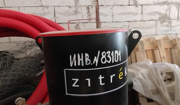 Лот № 10. Установка абразивоструйная DSMG-100ф «Zitrek», инвентарный № 83101