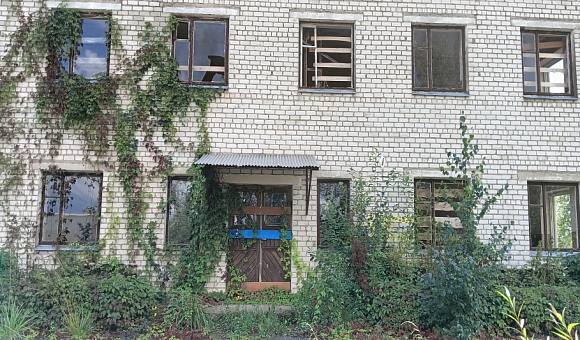 Комплекс объектов (здание школы,  инв.№ 222/С-38466, здание мастерских,  инв.№ 222/С-38527), Поставский район,  Камайский с/с, д. Мягуны, ул. Советская, 4А