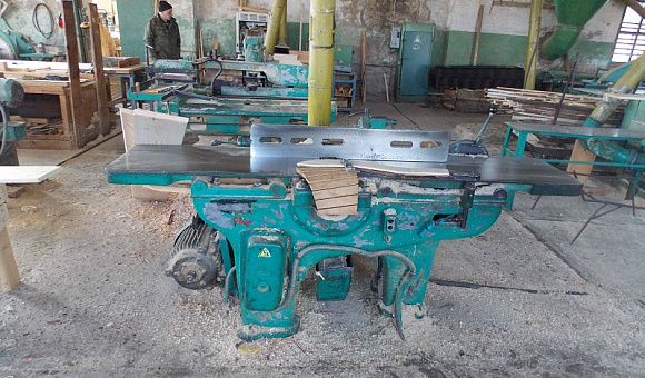 Лот №6. Станок фуговальный с инв. № 34.